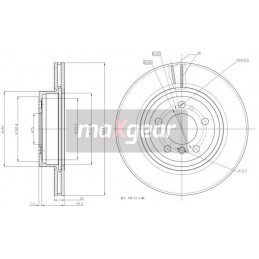 Bremsscheiben BMW vorne E83...