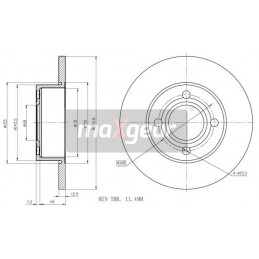 Bremsscheiben VW vorne A80...