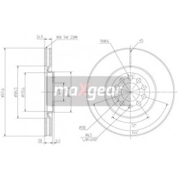 Bremsscheiben VW vorne GOLF...