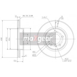 Bremsscheiben BMW vorne E46...
