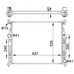 KÜHLER DB GL-KLASSE W164...
