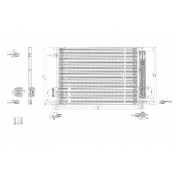 KLIMAANLAGE RADIATOR FIAT...