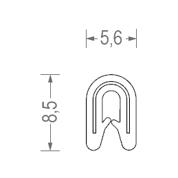 PVC-UNIFORM DICHTUNG 1MM...