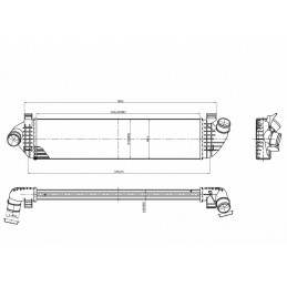 LUFTKÜHLER VOLVO V50 2.0TD...