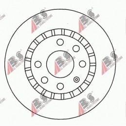 BREMSSCHEIBE. OPEL ASTRA...
