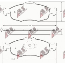 BRAKE CLIPS. FORD MONDEO...