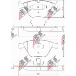 BRAKE CLIPS. BMW 7 E65 02-...