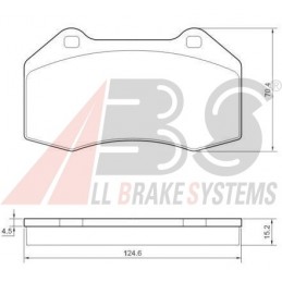 BRAKE CLIPS. RENAULT MEGANE...