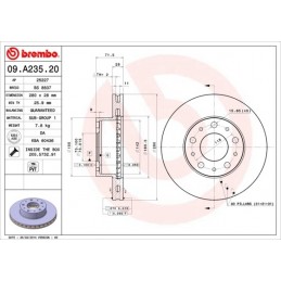 Bremsscheibe Fiat Ducato 06...