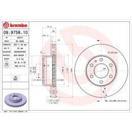 Bremsscheibe Iveco Daily 06...