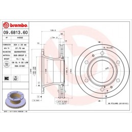 Bremsscheibe Iveco...