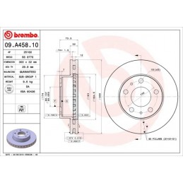 Bremsscheibe Fiat Ducato 06...