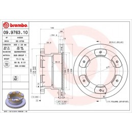 Bremsscheibe Iveco Daily 06...