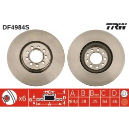 Bremsscheibe Iveco Daily 06...